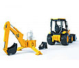 Bruder Игрушечный Экскаватор - погрузчик JCB MIDI CX колёсный (Брудер), фото 8