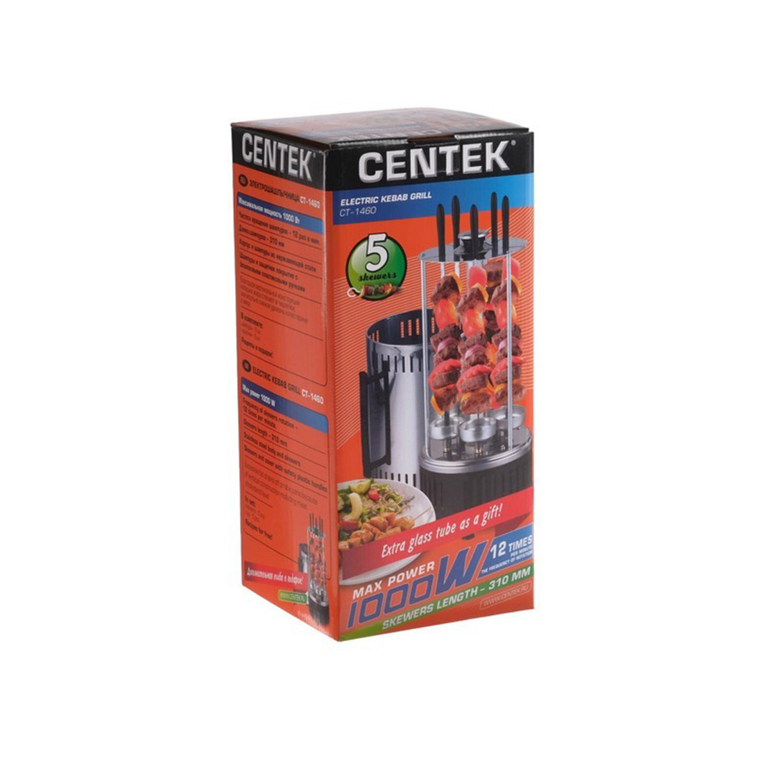 Электрошашлычница Centek CT-1460 - фото 3 - id-p110398306