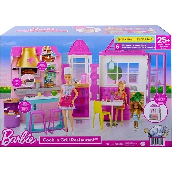 Barbie Игровой набор Ресторан Барби