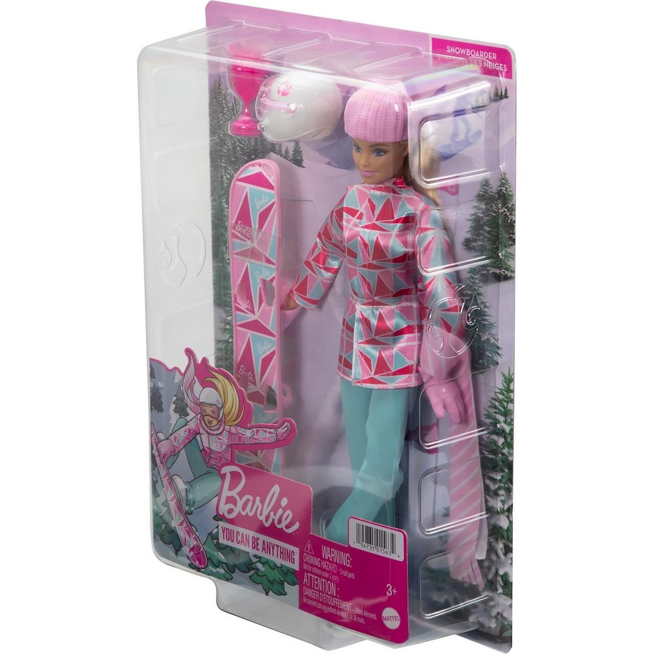 Barbie Профессии Кукла Барби Сноубордистка - фото 8 - id-p110399635