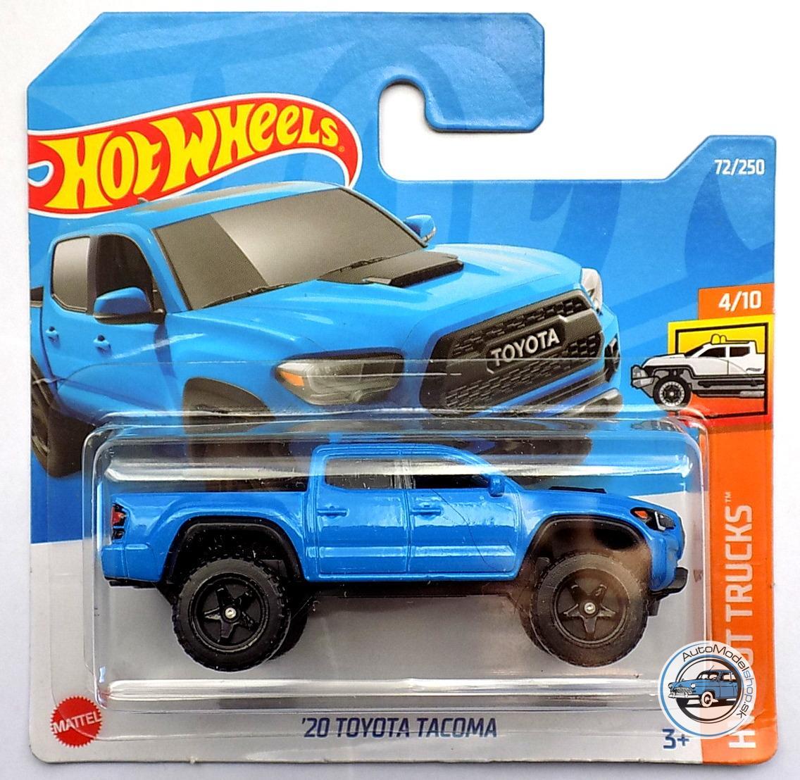 Hot Wheels Модель Пикап Toyota Tacoma 20', голубой