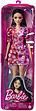 Barbie "Игра с модой" Кукла Барби Брюнетка в цветочном платье #177 в виниловой упаковке, фото 5