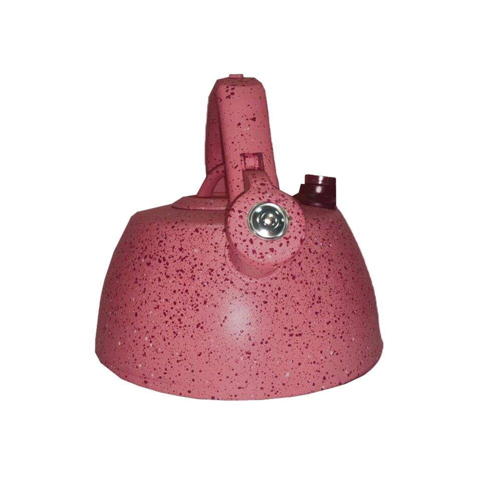 Чайник с термометром, трехслойное покрытие 3,5л H-047 розовый - фото 2 - id-p110400468