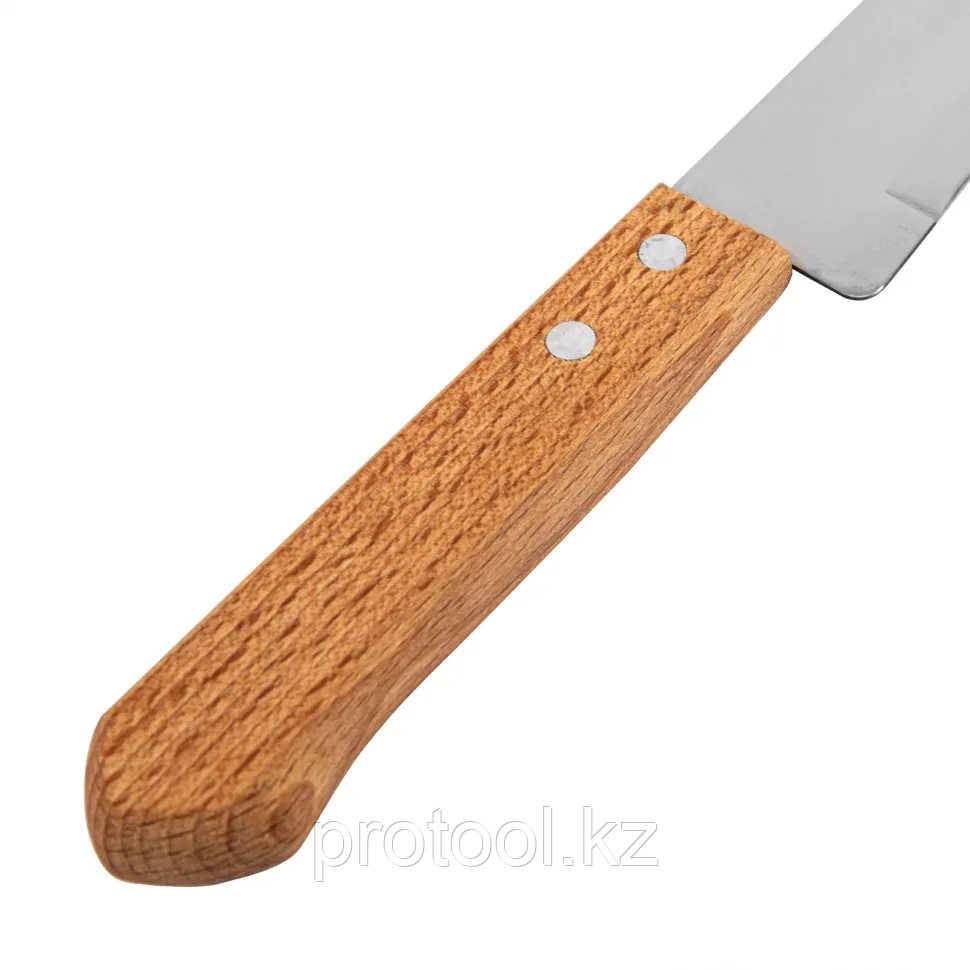 Нож поварской 280 мм, лезвие 150 мм, деревянная рукоятка// Hausman - фото 4 - id-p110406240