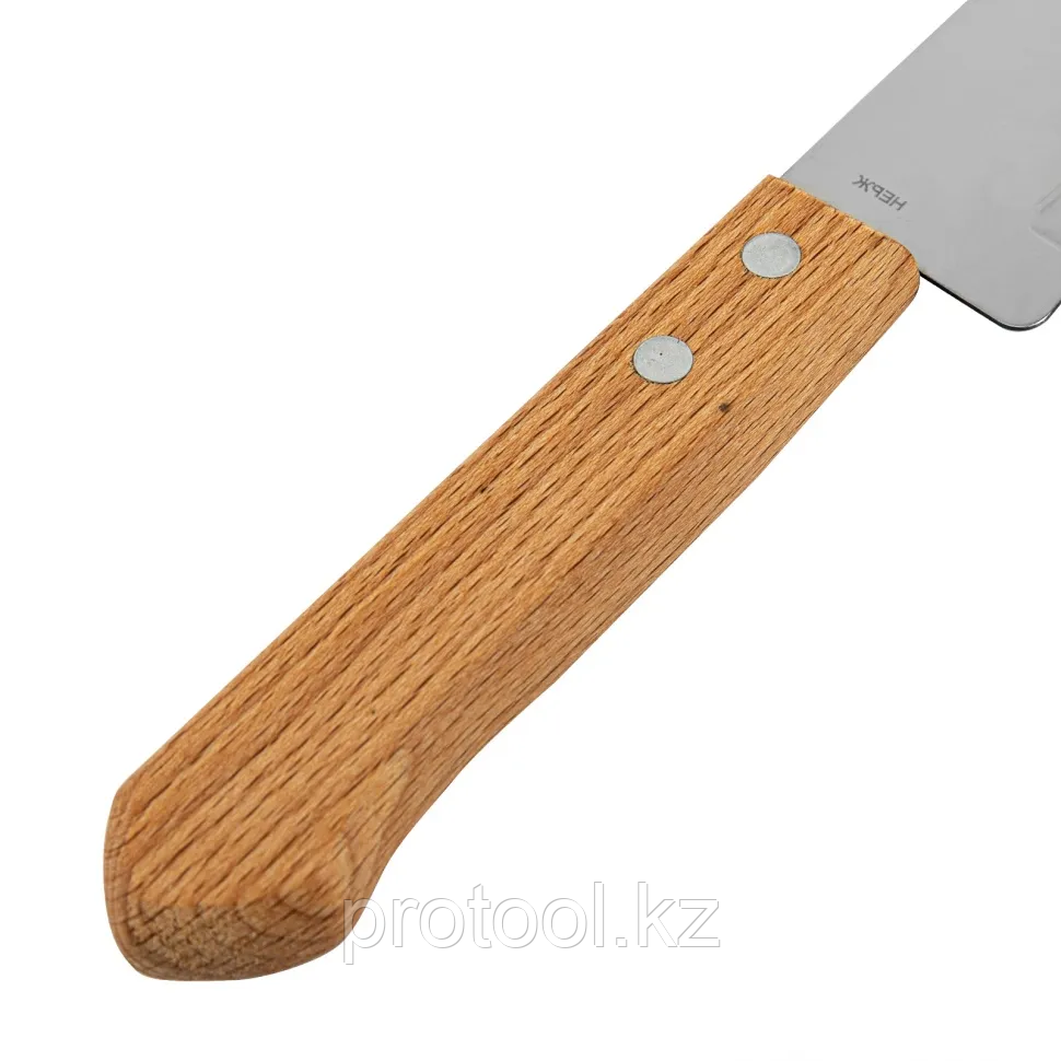 Нож поварской 310 мм, лезвие 180 мм, деревянная рукоятка// Hausman - фото 4 - id-p110406250