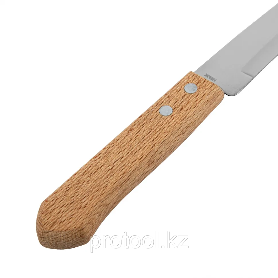 Нож универсальный большой 295 мм, лезвие 165 мм, деревянная рукоятка// Hausman - фото 4 - id-p110406411