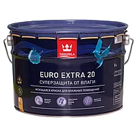 Краска для влажных помещений EURO EXTRA 20 A п/мат 9 л