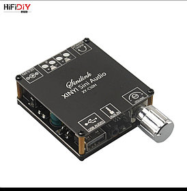 Стерео усилитель 2X50w bluetooth aux, usb