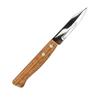 Нож для овощей и фруктов, 170 мм, лезвие 75 мм, деревянная рукоятка// Hausman, фото 2