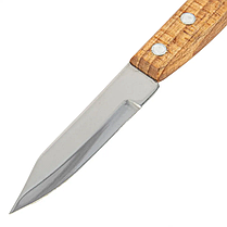 Нож для овощей и фруктов, 170 мм, лезвие 75 мм, деревянная рукоятка// Hausman, фото 2