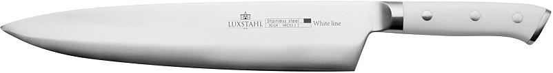 Нож поварской Luxstahl White Line XF-POM BS144 250 мм