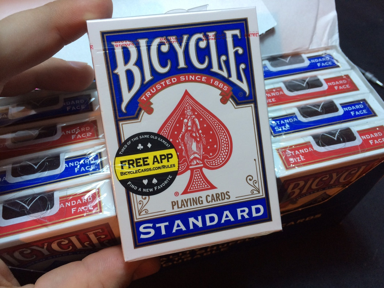 Блок карт Bicycle Standard 12 колод - фото 9 - id-p79194565