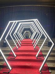 Аренда световых арок и диодных тоннелей