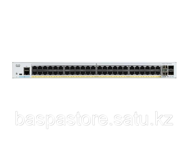 Коммутатор Cisco C1000-48T-4X-L Catalyst 1000 48port GE, 4x10G SFP - фото 1 - id-p110411462