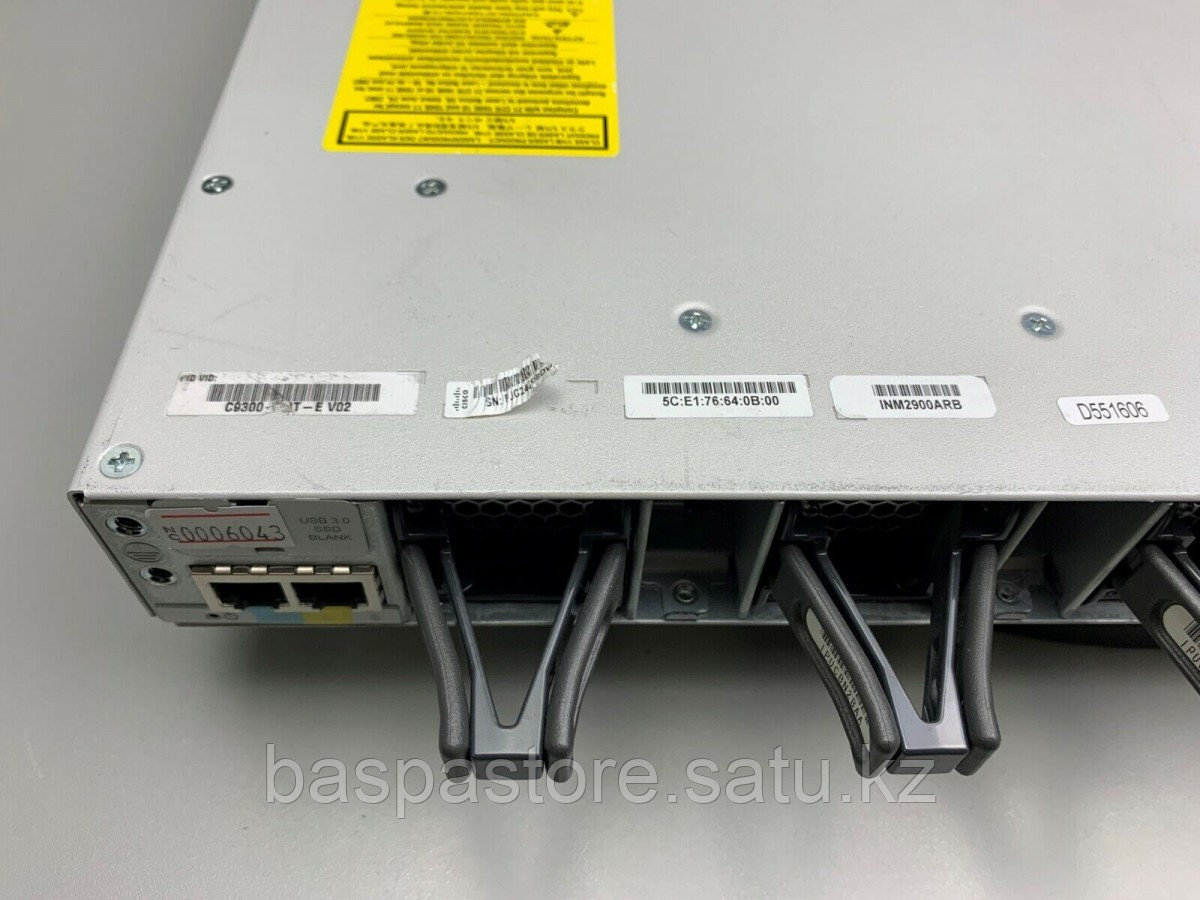 Коммутатор Cisco C9300-48T-E - 48-port data only, Network Essentials - фото 3 - id-p110411639