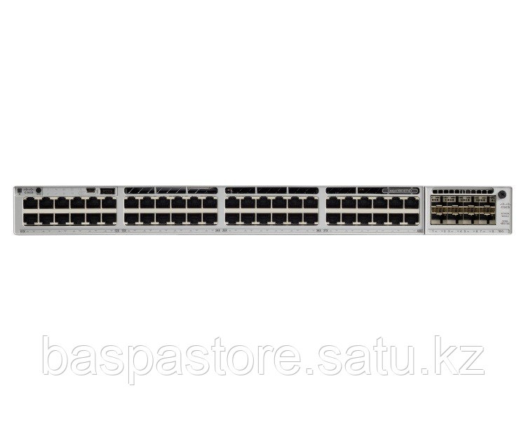 Коммутатор Cisco C9300-48P-E Catalyst 48-port PoE+, Network Essentials - фото 1 - id-p110411640