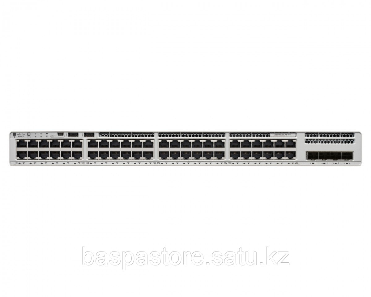 Коммутатор Cisco C9300L-48T-4X-A Catalyst 48p data, Network Advantage ,4x10G Uplink - фото 1 - id-p110411654