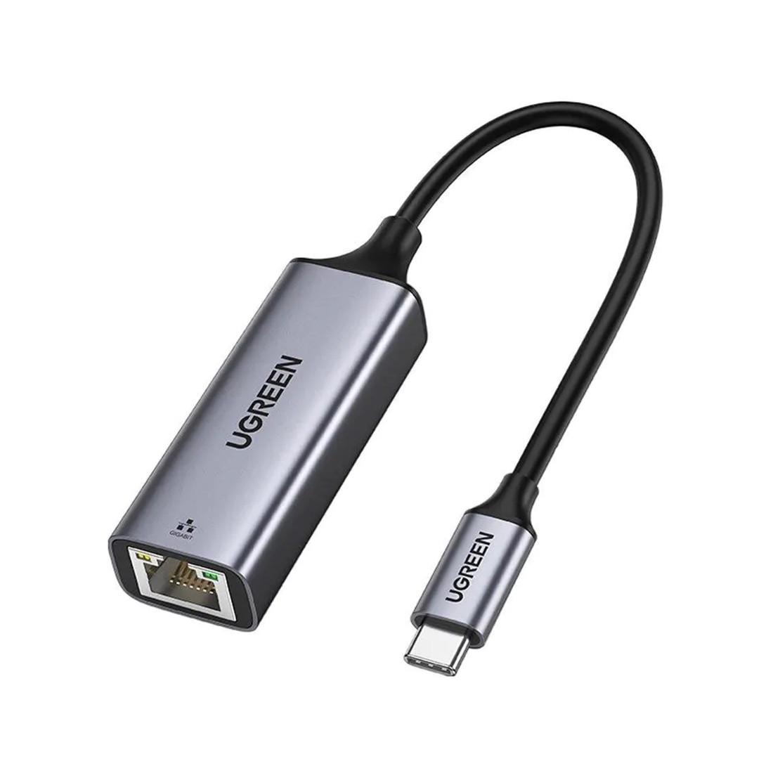 Адаптер Ugreen CM199 USB-C на Ethernet Port - фото 1 - id-p110397012