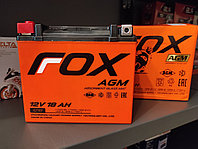 Мото аккумулятор Fox CT 1218 (12V / 20Ah / 270A) [YTX20-BS YTX20H YB16-B-CX YB16-B YB18-A YB16B-CX]