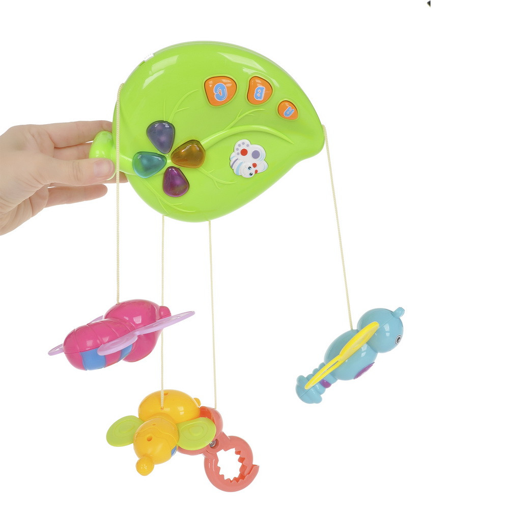 Pituso: Музыкальный мобиль-подвеска Лужайка на батарейках (свет,звук), фото 1