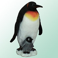Садовая сатуэтка пингвин и пингвиненок Н-46