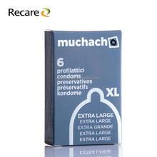 Презервативы MUCHACHO EXTRA LARGE увеличенного размера, 6 шт