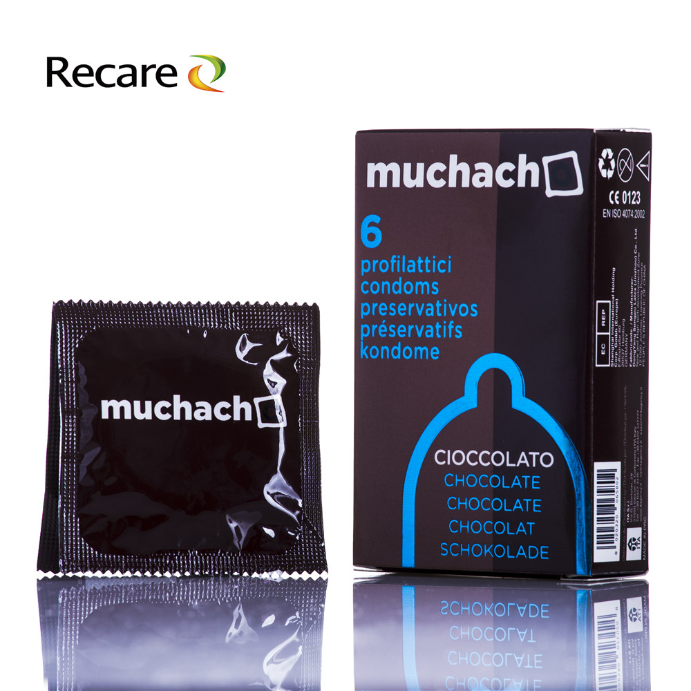 Презервативы MUCHACHO CHOCOLATE шоколад, 6 шт