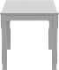 Стол кухонный VARDIG S белый 80-120x70x74 см, фото 2