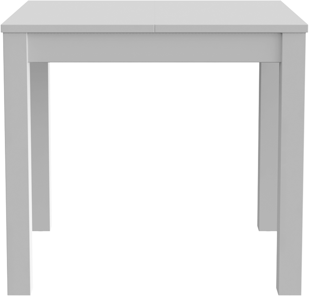 Стол кухонный VARDIG S белый 80-120x70x74 см