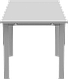 Стол кухонный VARDIG S белый 80-120x70x74 см, фото 6