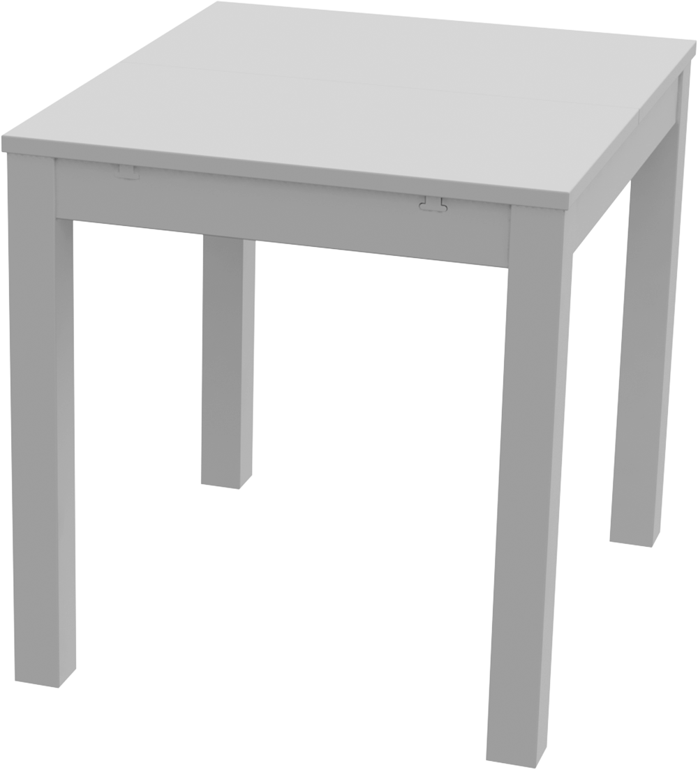 Стол кухонный VARDIG S белый 80-120x70x74 см - фото 8 - id-p110426736