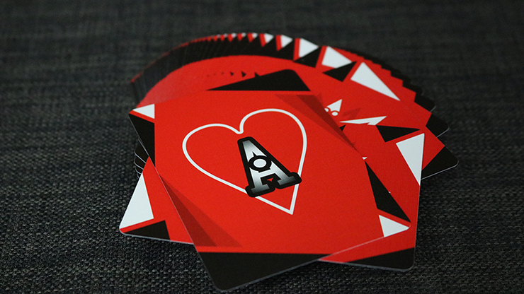Cardistry Fanning Red playing cards - фото 3 - id-p95255432