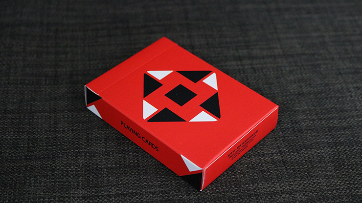 Cardistry Fanning Red playing cards - фото 1 - id-p95255432