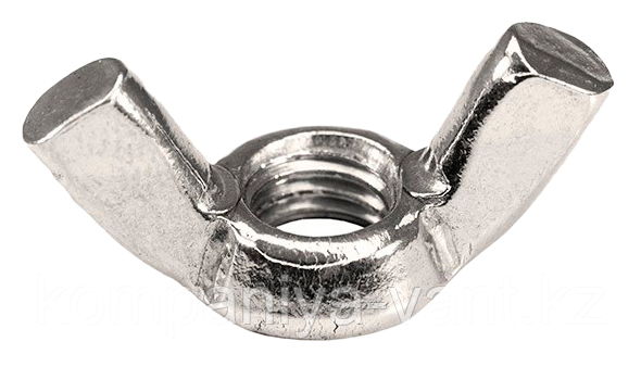 Гайка барашковая DIN 315, класс 5,8, фото 1