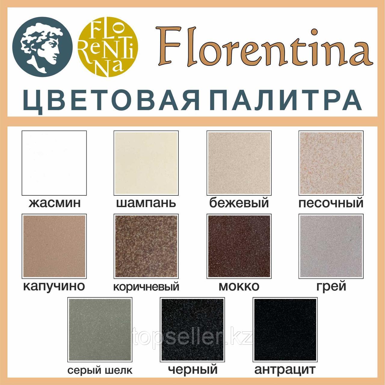 Кухонная мойка накладная Florentina Липси-600 коричневый - фото 2 - id-p110427712