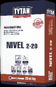 Наливной пол TYTAN NIVEL 2-20 TS23