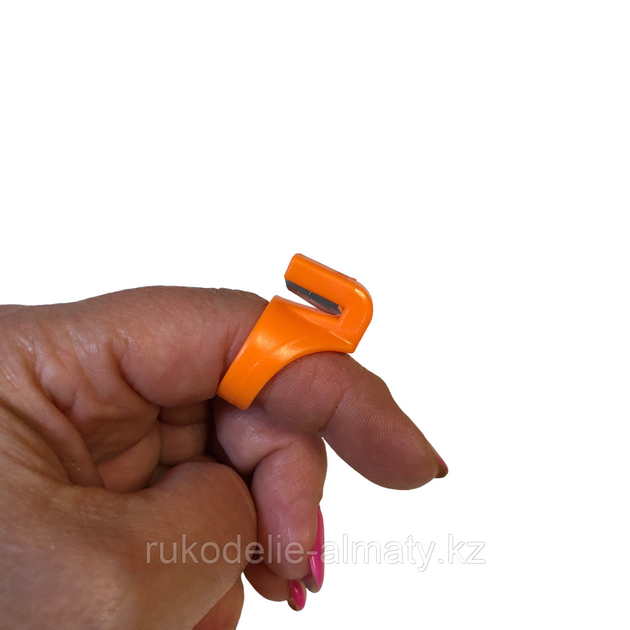 Наперсток-кольцо с лезвием для обрезания нити - фото 8 - id-p88848732