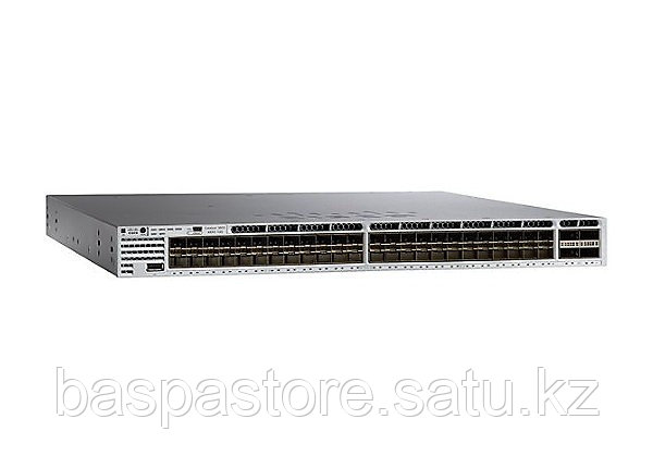 Коммутатор Cisco WS-C3850-48XS-E - 48 SFP+, 4 QSFP+, 750WAC, 1 RU, IP Services feature set - фото 1 - id-p110427943
