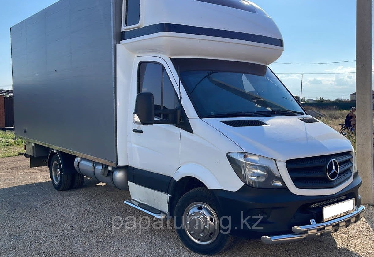 Пороги труба с проступью 120х60 овал Папа Тюнинг для Mercedes-Benz Sprinter  2012-2017 (id 110428374), купить в Казахстане, цена на Satu.kz