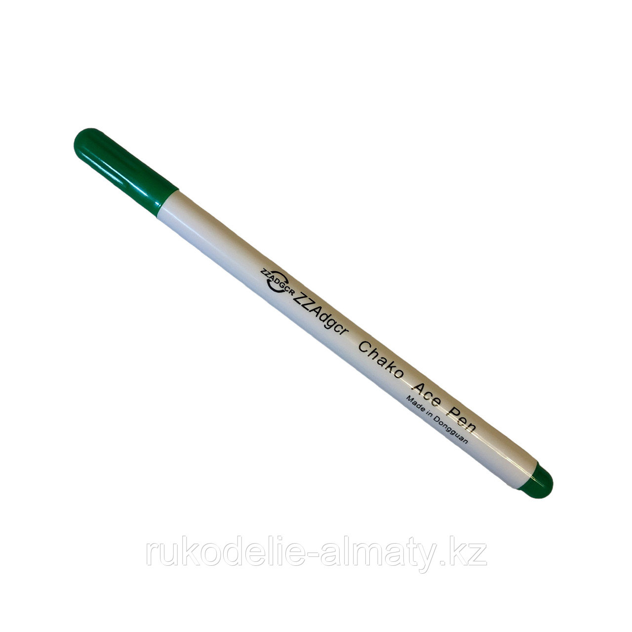 Маркер для ткани, смываемый холодной водой ADGCR Chako Ace Pen зеленый - фото 2 - id-p110428322