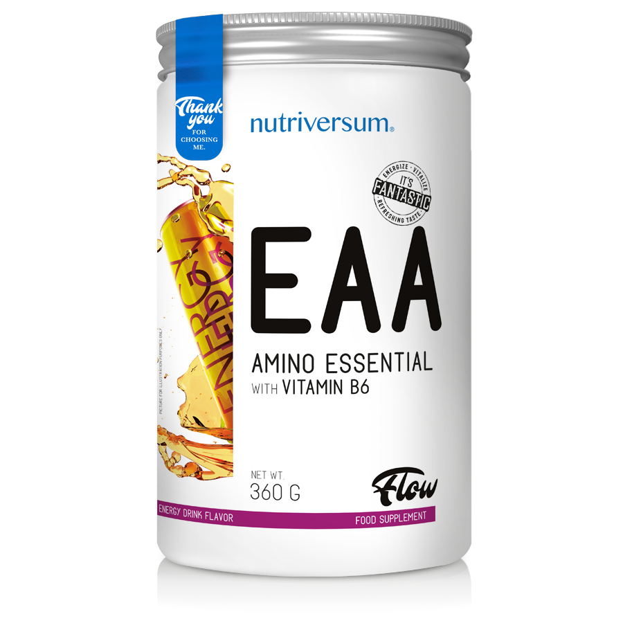 FLOW - EAA, 360 g, NUTRIVERSUM Energy drink - фото 1 - id-p110296420