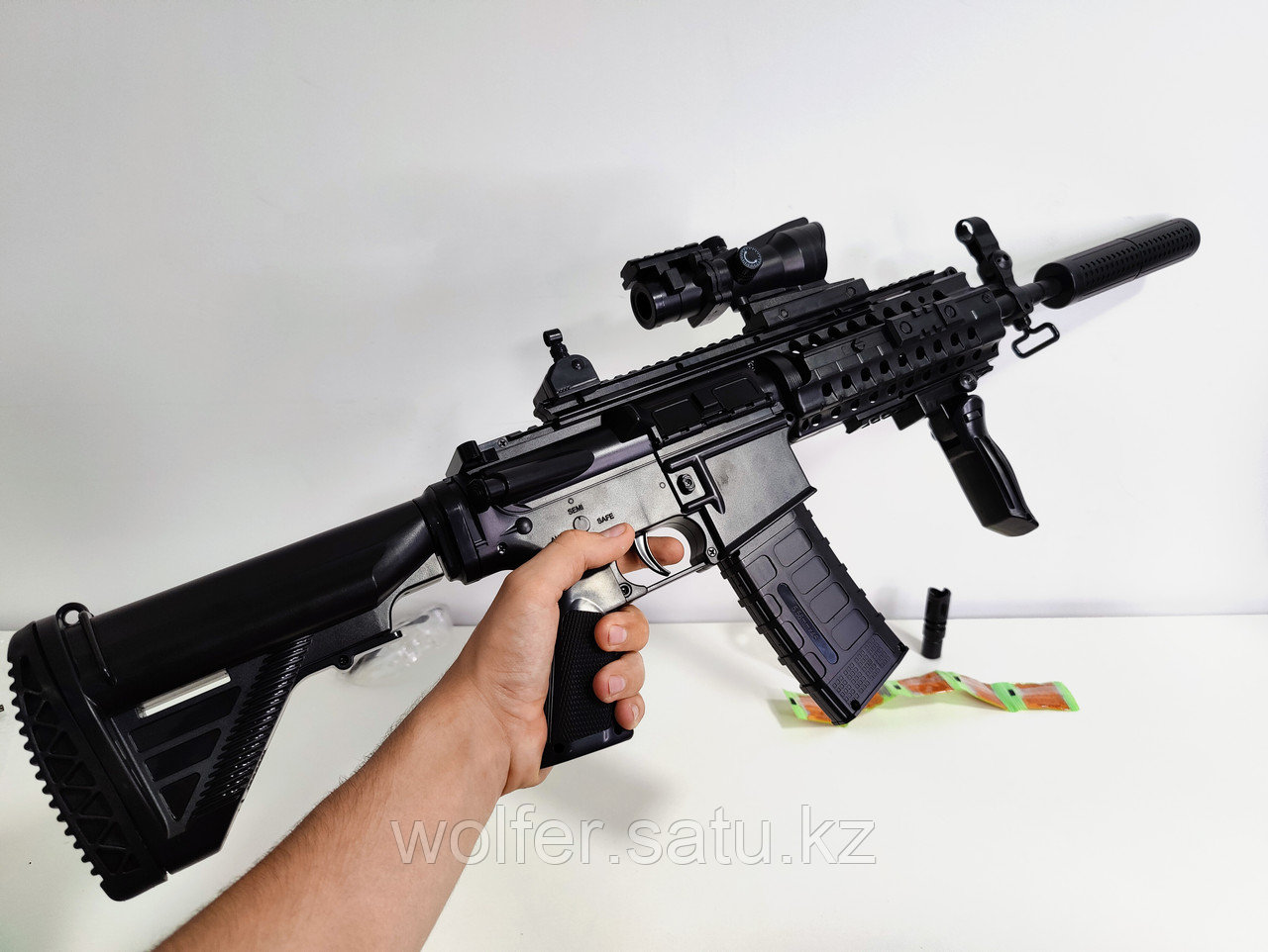 HK416 Lux. Полу-Профессиональный орбизган - фото 4 - id-p110461835