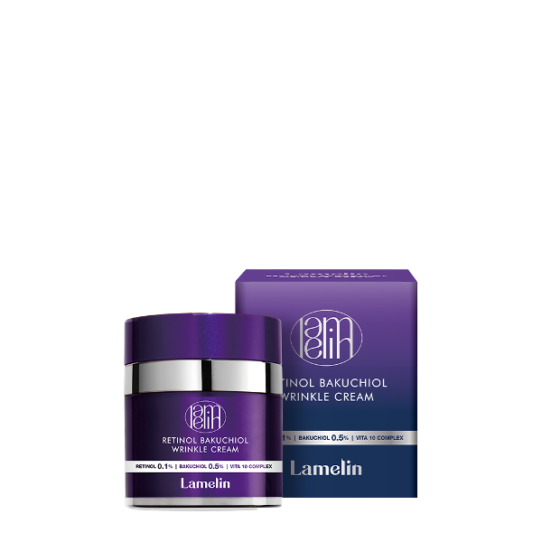 Lamelin Retinol Bacuchiol Gel Wrinkle Cream - Крем против морщин с ретинолом и бакучиолом