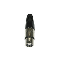 XLR female, 3PIN XLR FEMALE ACCU-CABLE AC-C-X3F кабеліне арналған қосқыш