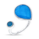 Кольцо из серебра с халцедоном Teo Santini TSC5782-R-ACN, фото 4