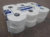 Бумага туалетная Jumbo (MUREX), 2-слойная, 150 метров, c тиснением, целлюлоза 100%, КОМПЛЕКТ 12 рулонов