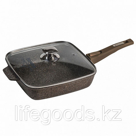 Сковорода квадратная 26х26 см "Premium" (mokko) С027902, фото 1