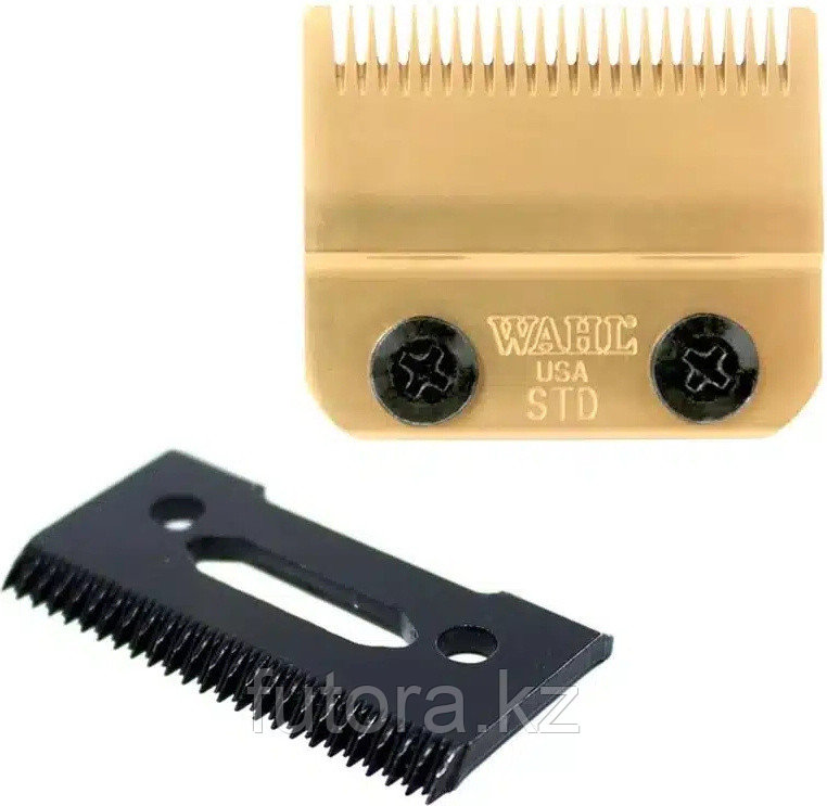 Нож стандартный "Staggertooth Blade Gold" к машинке "Wahl Cordless Magic Clip Gold".
