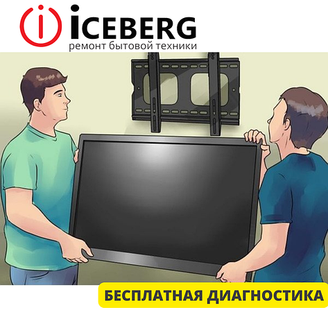 Установка телевизора в Алматы, фото 1