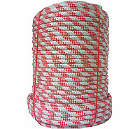 Веревка плетеная статическая из капрона d 10мм Аскан Микст Про+.